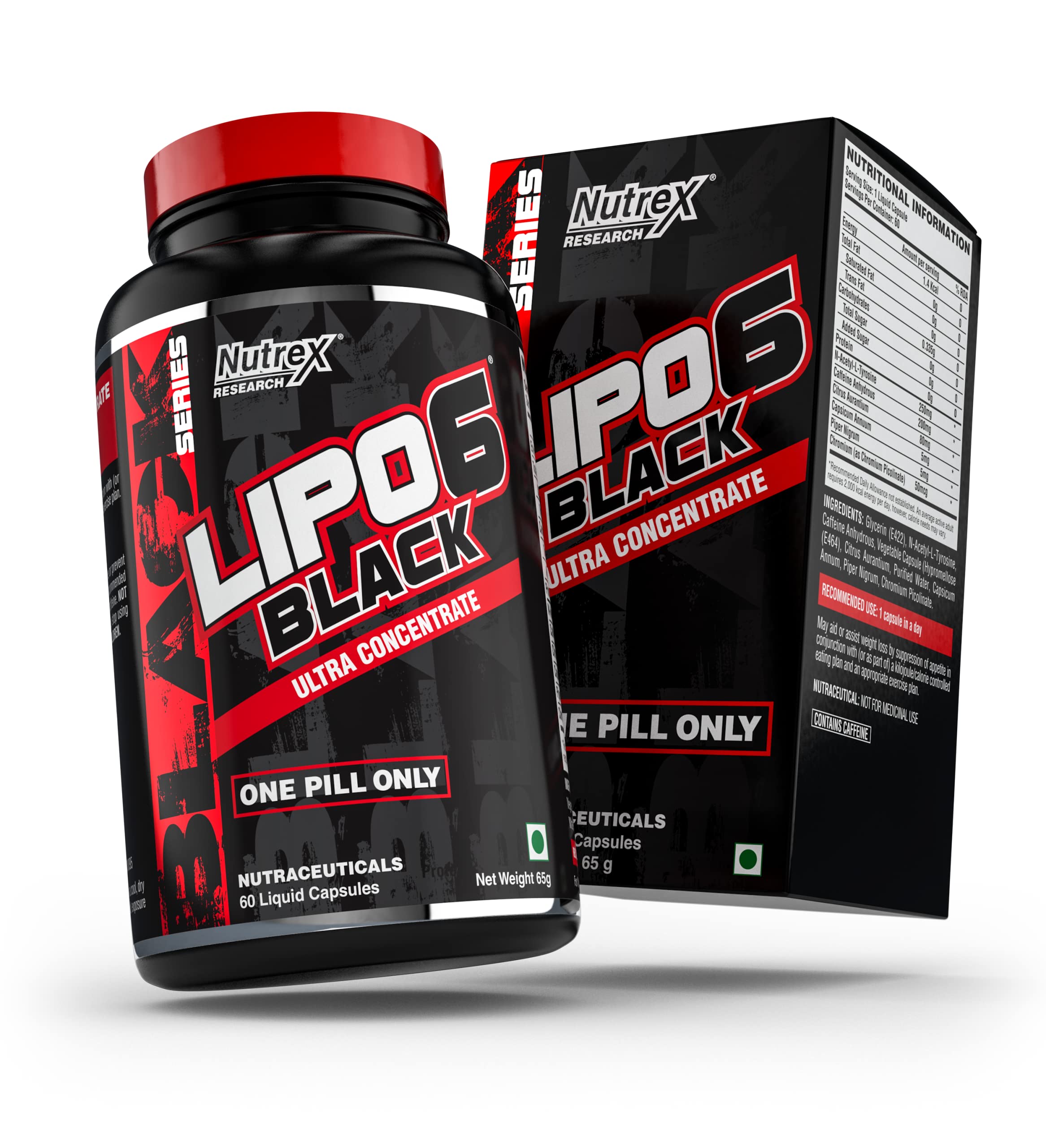 LIPO 6 BLACK 60 PASTILLAS - Imagen 4