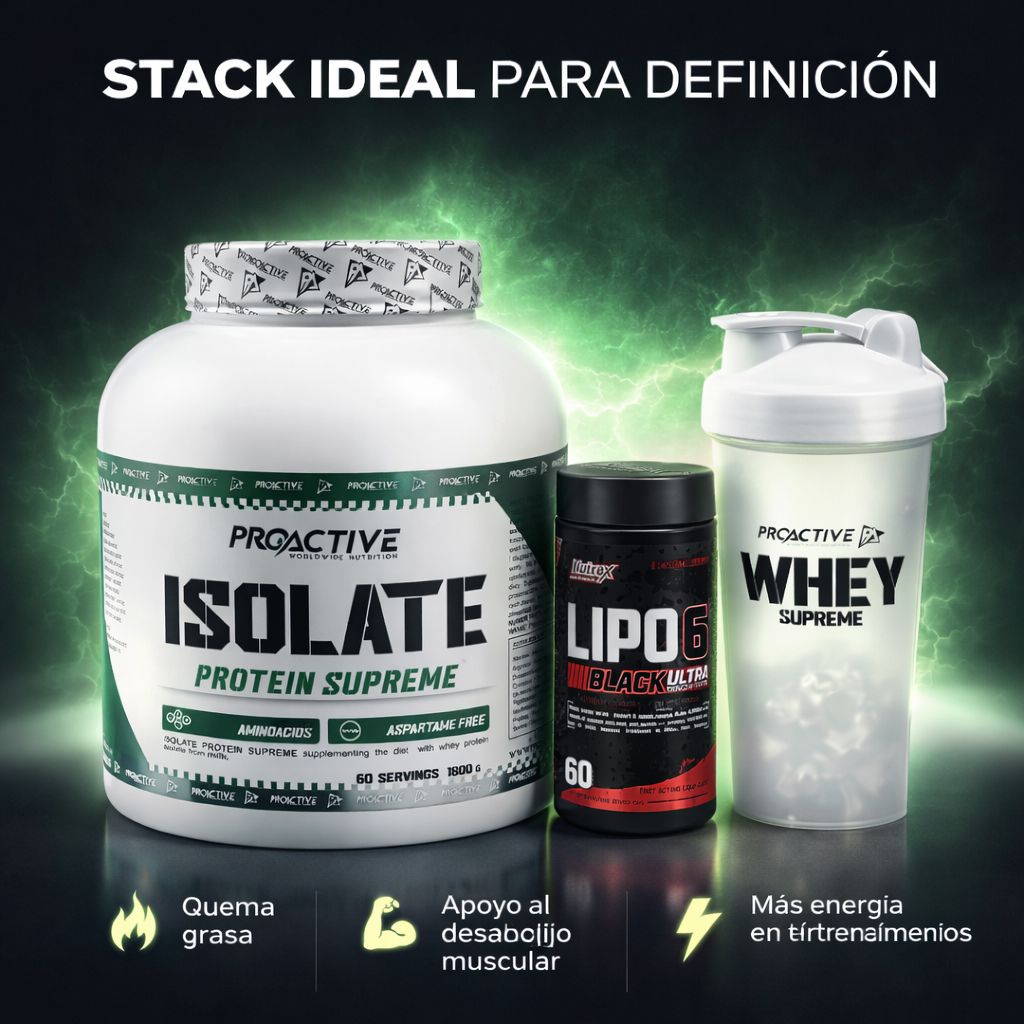 OFERTA ISOLATE SIN GRASA + QUEMADOR DE GRASA LIPO 6  - Imagen 2