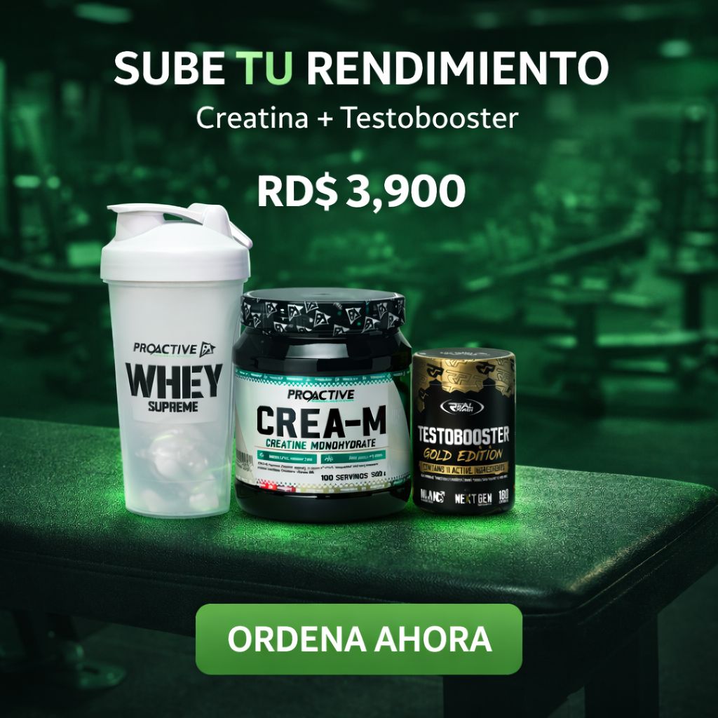 COMBO CREATINA MONOHIDRATADA 100 SERVICIOS + 180 PASTILLA DE TESTOBOOSTER - Imagen 3