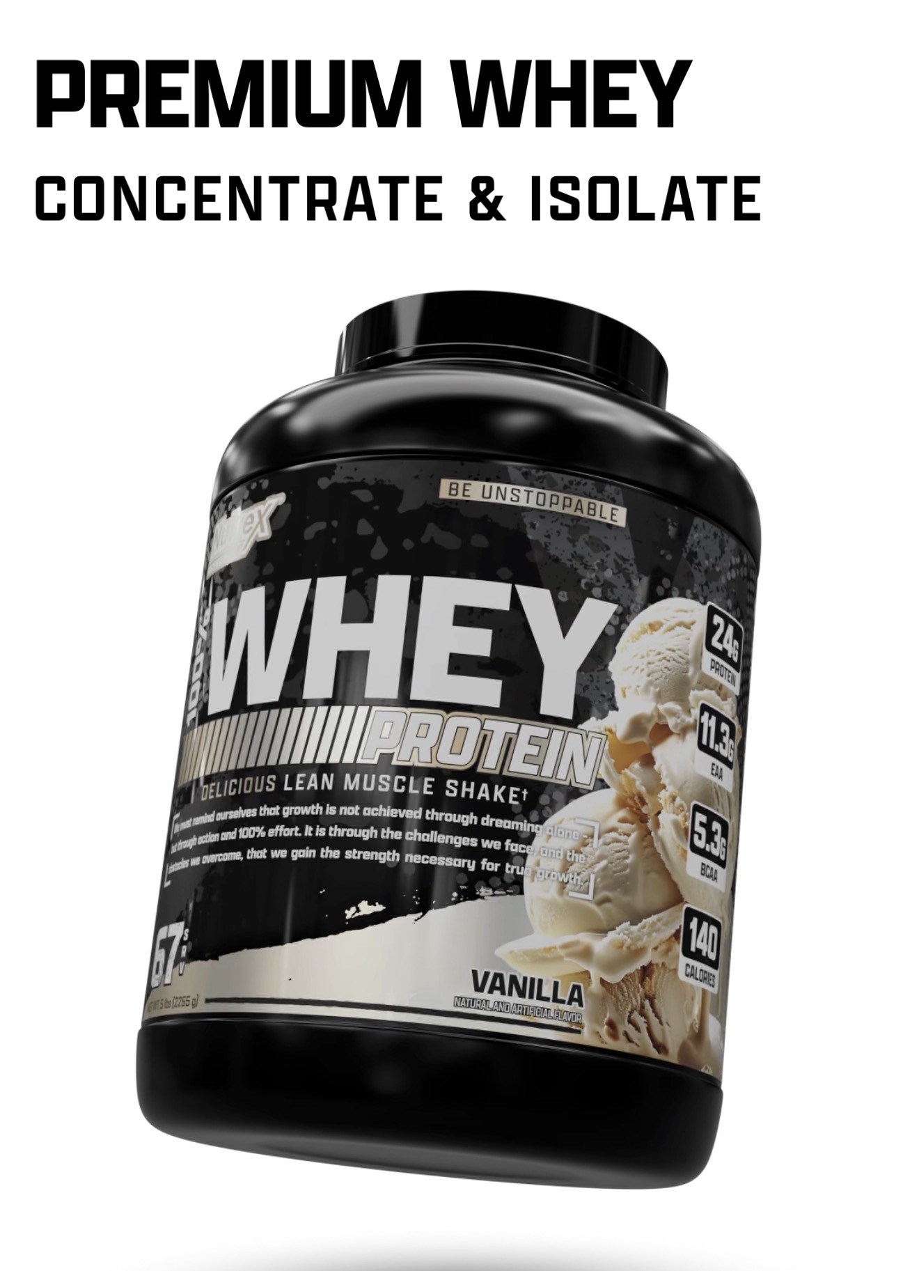 WHEY NUTREX 5 Libras  - Imagen 1