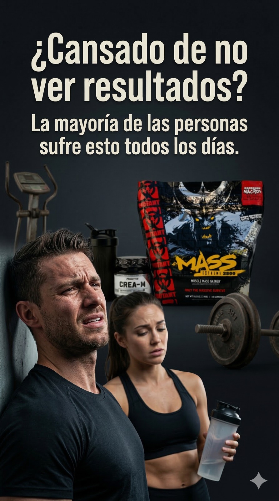 OFERTA MUTANT EXTREME 6 LIBRAS + CREATINA MONOHIDRATADA 50 SERV DE SABOR - Imagen 2