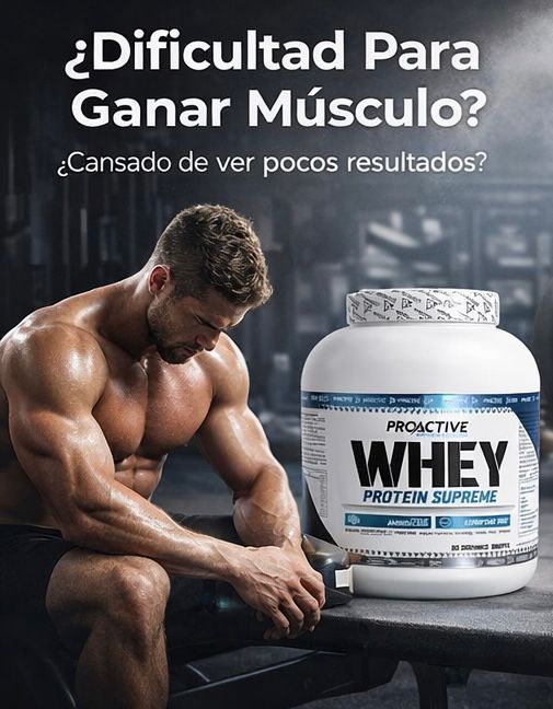 OFERTA WHEY PROACTIVE 4 LBS + TESTOBOOSTER 180 pastillas - Imagen 1