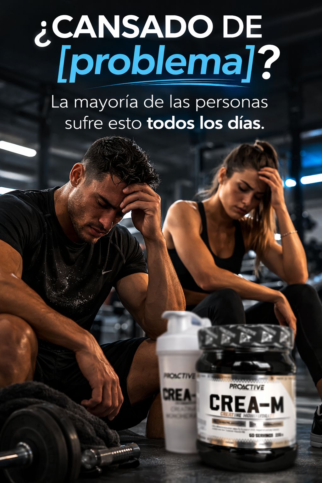 CREATINA MONOHIDRATADA 50 SERV CON SABOR Y SIN SABOR  - Imagen 1